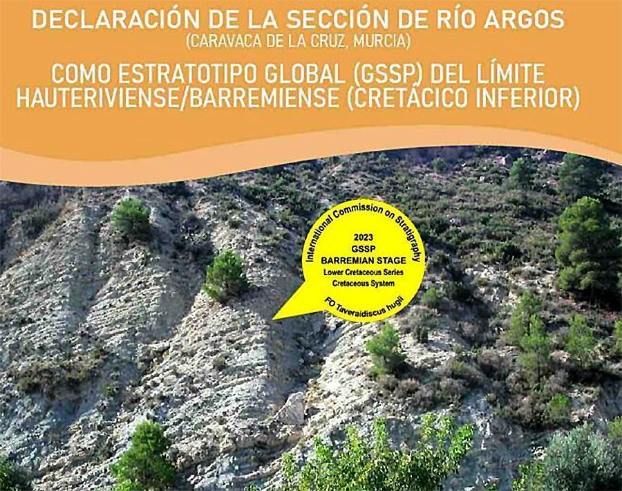 Clavo dorado geología Caravaca de la cruz