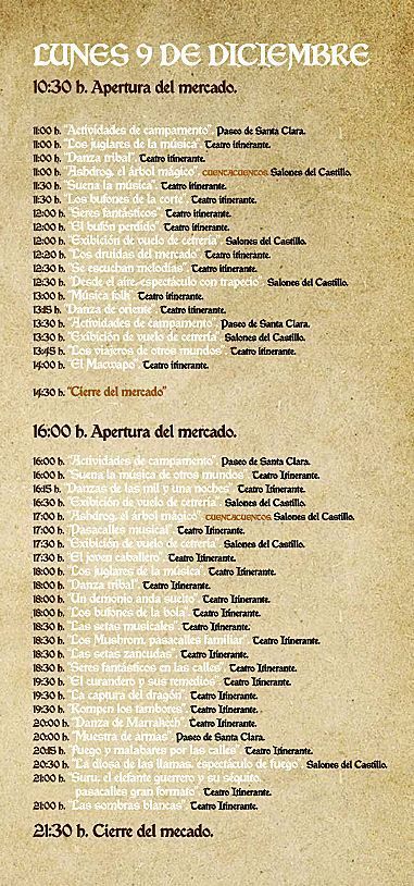 mercado medieval caravaca de la cruz